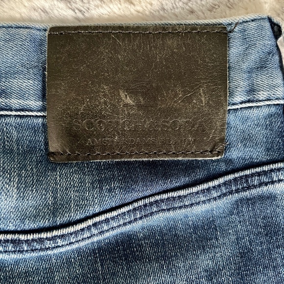 Scotch & Soda Mens Tye Blue Jeans W30 L32 - Picture 6 of 9